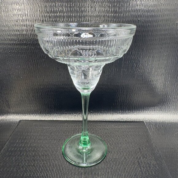 Cristal D'Arques Durand Margarita Glasses Set 2 Sombrero Cups Stemware Stems - Picture 8 of 12